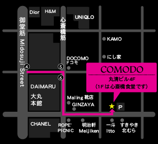 comodo map