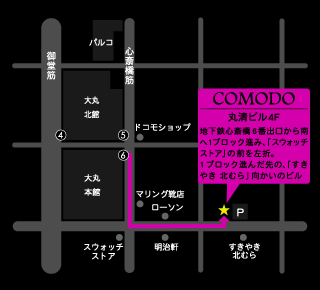 comodo map