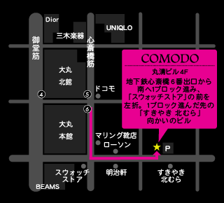 comodo map