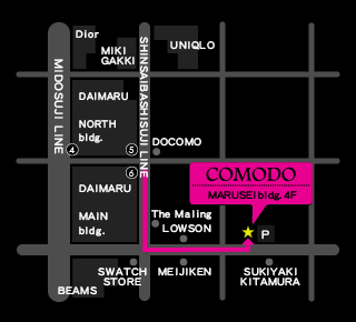 comodo map